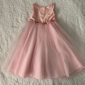 Pretty in PINK flower girl dress!